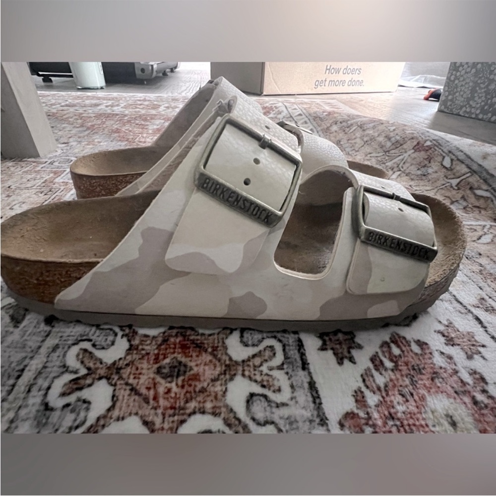 Birkenstock Gray Camouflage Arizona